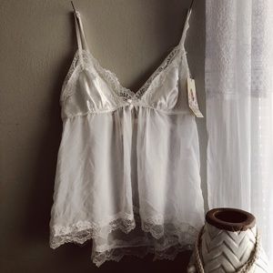 in bloom by jonquil - Silk Lingerie Top